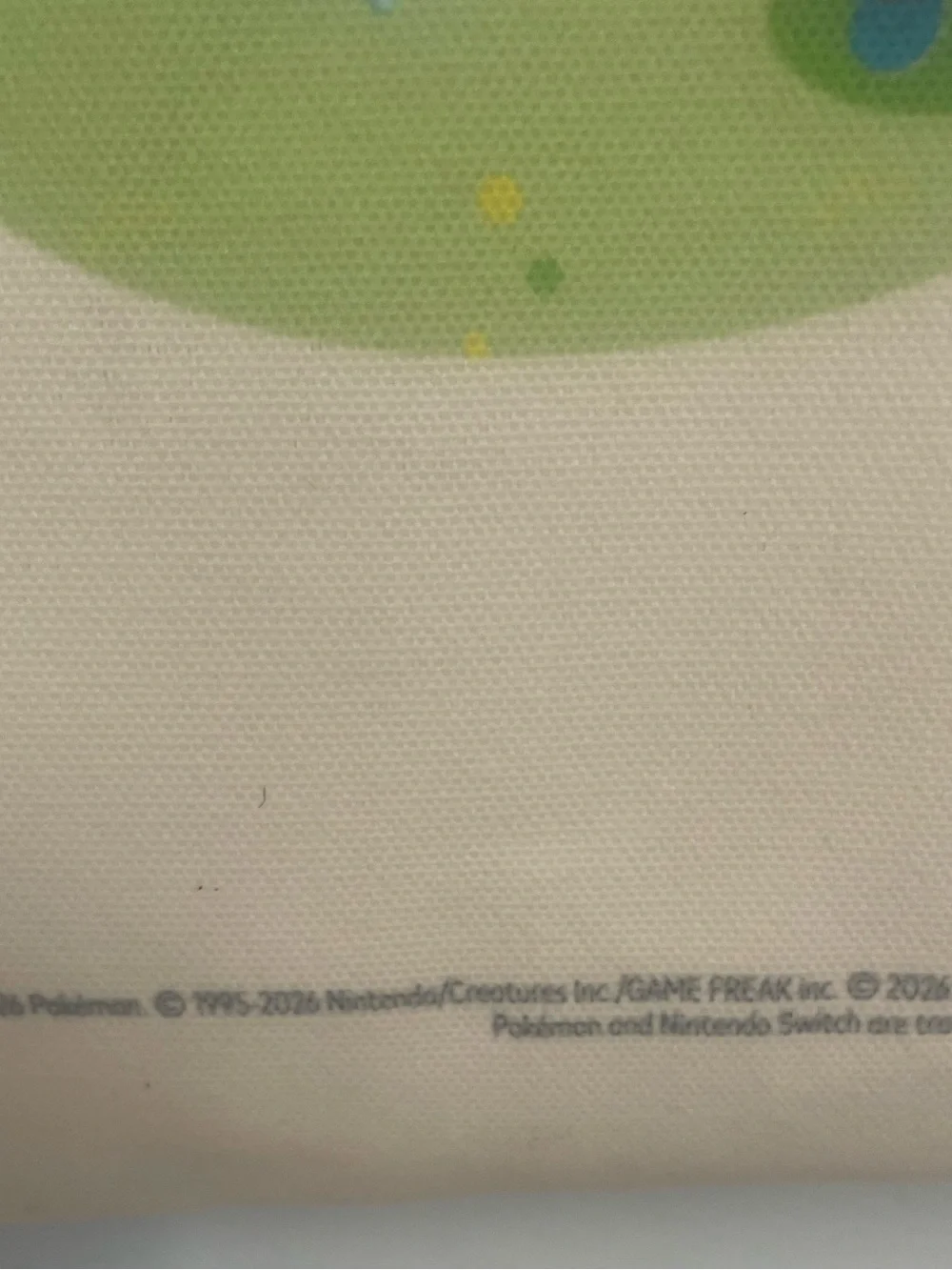 Pokémon Pokopia Canvas Tote Bag Pyrole Handles 11x 13 inches  EUC 2026